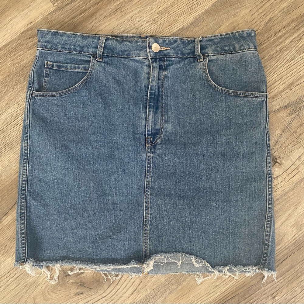 H&M Denim Skirt Size 10